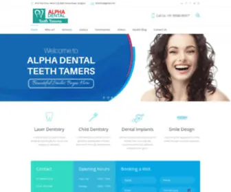 Alphadentalteethtamers.com(Alpha Dental Teeth Tamers) Screenshot