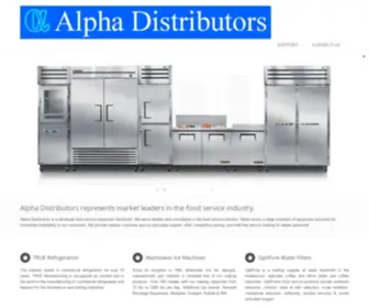 Alphadist.com(Alpha Distributors) Screenshot