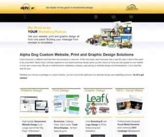 Alphadoginc.com(Website Design) Screenshot