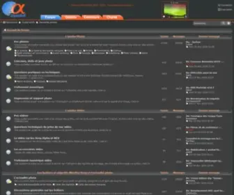 AlphadXd.fr(Forum AlphaDxD) Screenshot