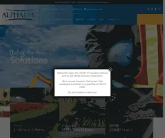 Alphaemc.com(Alpha EMC) Screenshot