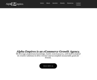 Alphaempires.com(Alphaempires) Screenshot