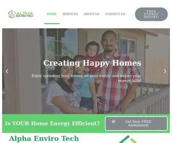 Alphaenvirotech.com(Alpha Enviro Tech Home) Screenshot