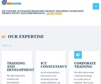 Alphaex.co.ke(Training and Development) Screenshot