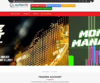 Alphaforexmarkets.com(Alphaforex Market) Screenshot