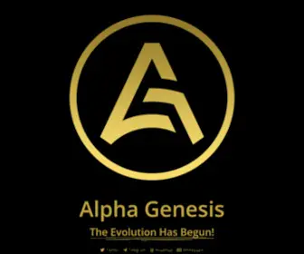 Alphagenesis.io(The Genesis Program) Screenshot