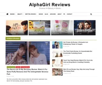 Alphagirlreviews.com(Beauty) Screenshot