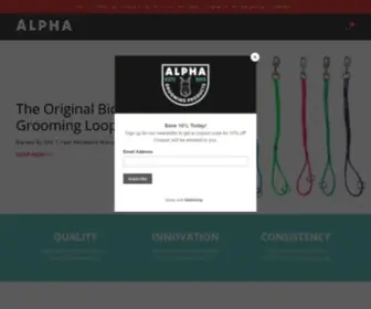 Alphagroomingproducts.com(Alpha Grooming Products) Screenshot