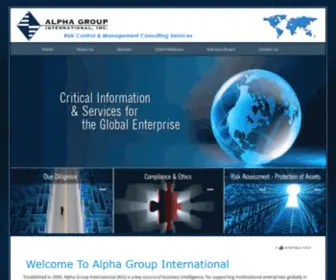 Alphagroupinternational.com(Alphagroupinternational) Screenshot