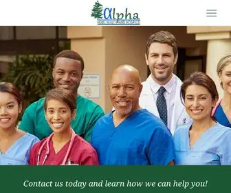 Alphahomehealthhospice.com(Home Health) Screenshot