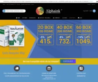 Alphaink.net(Toner e cartucce compatibili) Screenshot