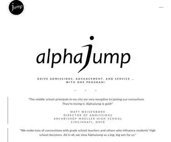 Alphajump.org(Middle School Entrepreneurship) Screenshot