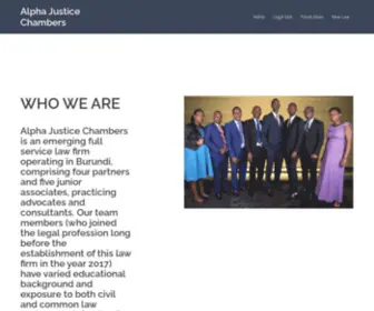 Alphajustice.org(Alphajustice) Screenshot