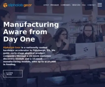 Alphalabgear.org(Helping great founders build great companies) Screenshot
