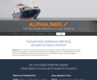 Alphaliner.com(Axs) Screenshot