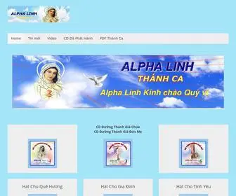 Alphalinh.com(Thánh ca) Screenshot