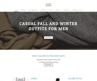 Alphamalestyle.com(Lifestyle guide for men) Screenshot