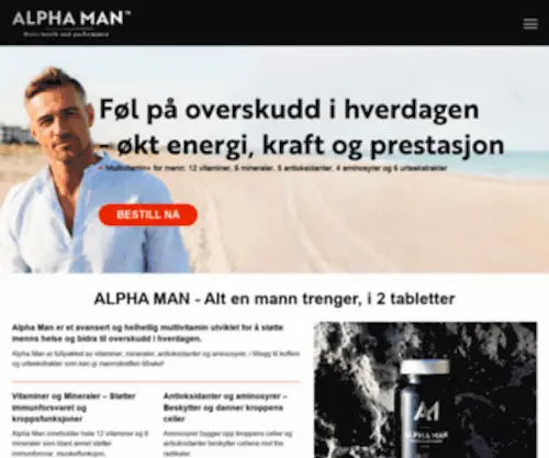Alphaman.no(Alpha Man Testobooster) Screenshot