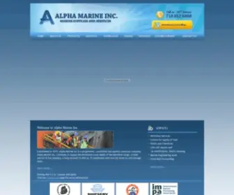 Alphamar.com(Cruise & Marine Commercial Solutions) Screenshot