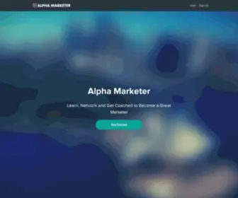 Alphamarketer.academy(Alpha Marketer) Screenshot