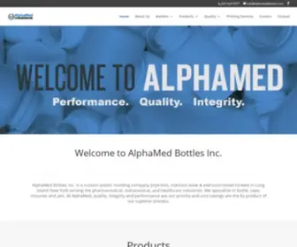 Alphamedbottles.com(AlphaMed Bottles Inc) Screenshot