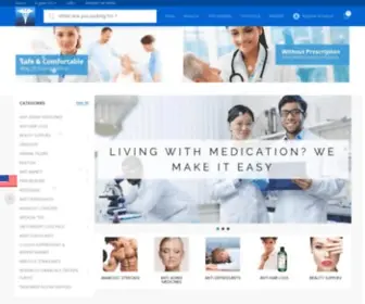 Alphamedshop.com(Alpha Med Shop Online Medical Pharmacy⚕®) Screenshot