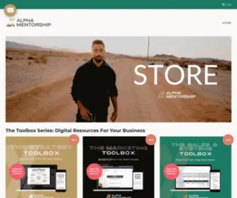 Alphamentorship.store(Alpha Mentorship) Screenshot