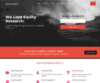 Alphamultiple.com(Alphamultiple) Screenshot