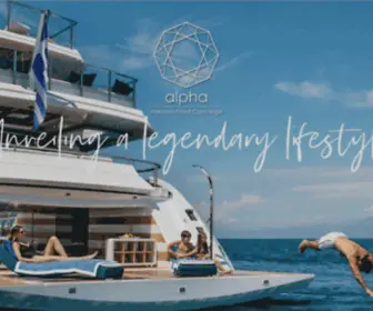 Alphamykonos.com(Alpha Mykonos Concierge) Screenshot