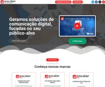 Alphanetbh.com.br(ESCALAR Comunica) Screenshot