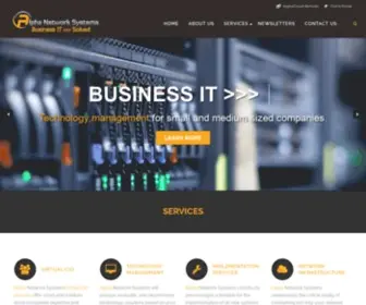 Alphanetworksystems.com(Alpha Network Systems) Screenshot
