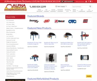 Alphaomegaeq.com(Alpha Omega Tools and Equipment) Screenshot