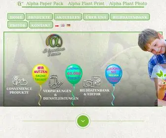Alphaplantprint.de(APP Group) Screenshot