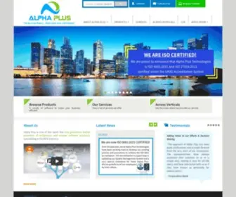 Alphaplustech.com(Alpha Plus) Screenshot