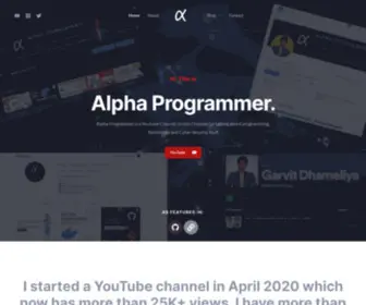 Alphaprogrammer.in(Alpha Programmer) Screenshot