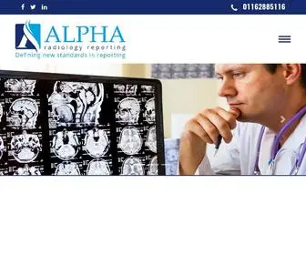 Alpharadiologyreporting.com(Alpha Radiology) Screenshot