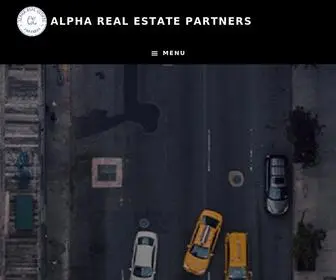 Alpharealestatepartners.com(Alpha Real Estate Partners) Screenshot