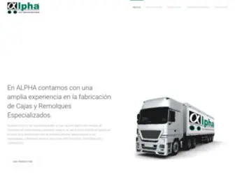 Alpharemolques.com(Alpharemolques) Screenshot