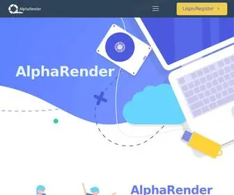 Alpharender.com(KeyShot Render Farm) Screenshot