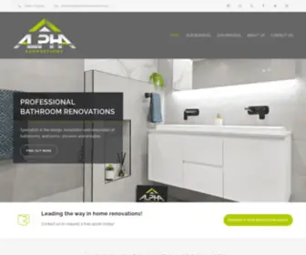 Alpharenovations.com.au(Alpha Renovations) Screenshot