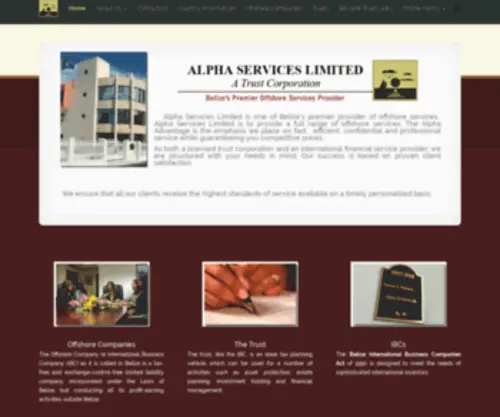 Alphaservicesltd.com(Alhpa Services Limited) Screenshot