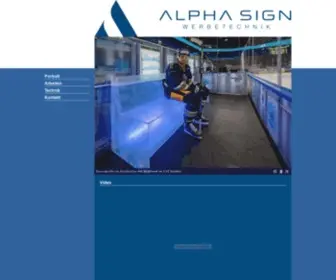 Alphasign.ch(Alpha Sign AG) Screenshot