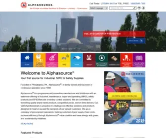 Alphasourceintl.com(Industrial, Maintenance and Safety Supplies) Screenshot