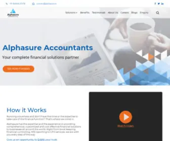 Alphasure.in(Alphasure Accountants) Screenshot