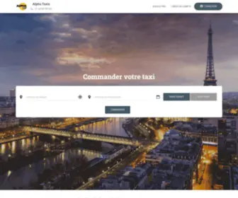 Alphataxis.fr(Alpha Taxis) Screenshot