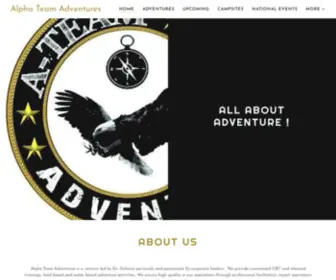 Alphateamadventures.com(Alpha Team Adventures) Screenshot