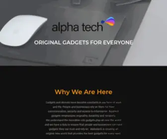 Alphatechgadgets.com(Alphatech Gadgets) Screenshot