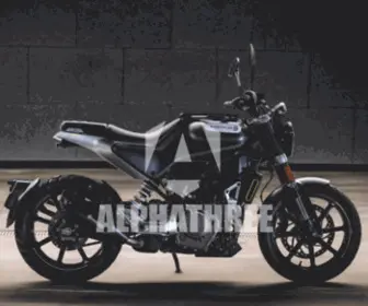 Alphathree.co.jp(Husqvarna SVARTPILEN401/125 新発売) Screenshot