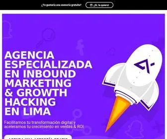 Alphatomica.com(Agencia de Inbound Marketing en Lima) Screenshot