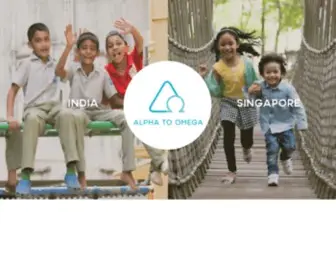 Alphatoomega.org(Educational Therapy in India) Screenshot